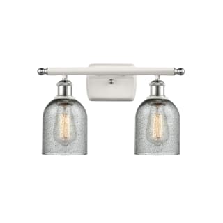 A thumbnail of the Innovations Lighting 516-2W Caledonia White and Polished Chrome / Charcoal