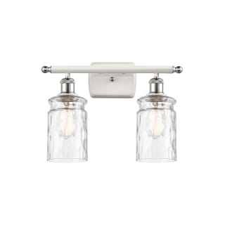 A thumbnail of the Innovations Lighting 516-2W Candor White and Polished Chrome / Clear Waterglass