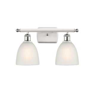 A thumbnail of the Innovations Lighting 516-2W Castile White and Polished Chrome