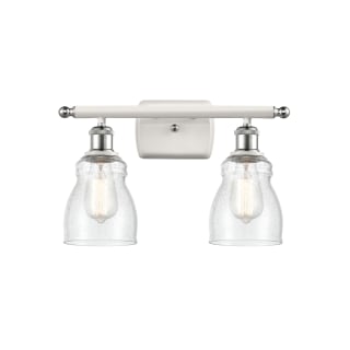 A thumbnail of the Innovations Lighting 516-2W Ellery White and Polished Chrome / Seedy