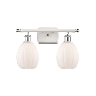 A thumbnail of the Innovations Lighting 516-2W Eaton White and Polished Chrome / Matte White