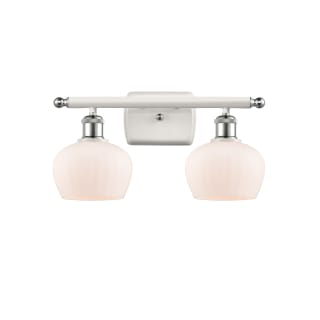 A thumbnail of the Innovations Lighting 516-2W Fenton White and Polished Chrome / Matte White
