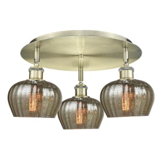 A thumbnail of the Innovations Lighting 516-3C-8-19 Fenton Flush Antique Brass / Mercury