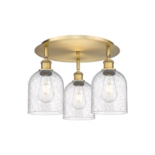 A thumbnail of the Innovations Lighting 516-3C-11-18 Bella Flush Brushed Brass / Seedy