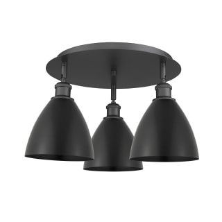A thumbnail of the Innovations Lighting 516-3C-10-20 Ballston Dome Flush Matte Black