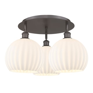 A thumbnail of the Innovations Lighting 516-3C-13-22-White Venetian-Indoor Ceiling Fixture Oil Rubbed Bronze / White Venetian