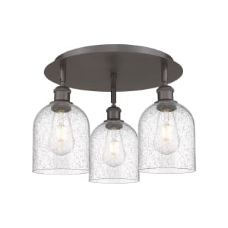 A thumbnail of the Innovations Lighting 516-3C-11-18 Bella Flush Oil Rubbed Bronze / Seedy