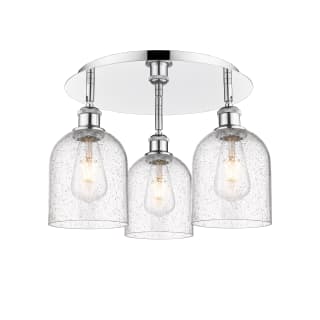 A thumbnail of the Innovations Lighting 516-3C-11-18 Bella Flush Polished Chrome / Seedy