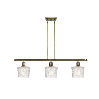 A thumbnail of the Innovations Lighting 516-3I-10-36 Niagra Linear Antique Brass / Clear