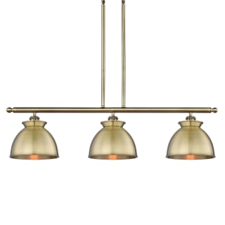 A thumbnail of the Innovations Lighting 516-3I-11-36 Adirondack Linear Antique Brass