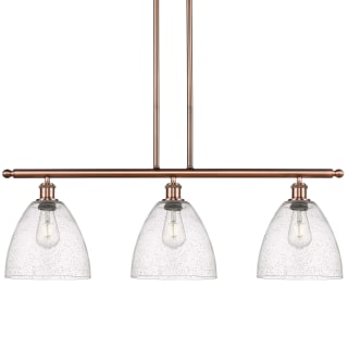 A thumbnail of the Innovations Lighting 516-3I-13-36 Bristol Linear Antique Copper / Seedy