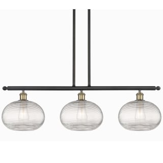 A thumbnail of the Innovations Lighting 516-3I-10-37 Ithaca Pendant Black Antique Brass / Clear Ithaca