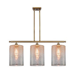 A thumbnail of the Innovations Lighting 516-3I-10-36-L Cobbleskill Linear Brushed Brass / Mercury