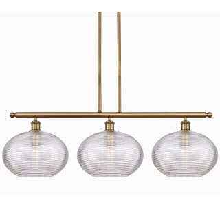 A thumbnail of the Innovations Lighting 516-3I-12-39 Ithaca Pendant Brushed Brass / Clear Ithaca