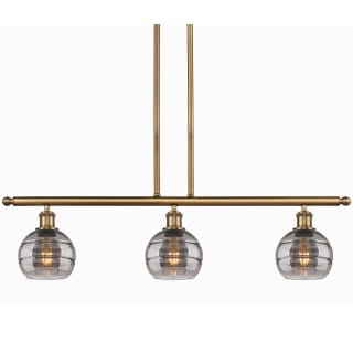 A thumbnail of the Innovations Lighting 516-3I-9-36 Rochester Pendant Brushed Brass / Light Smoke