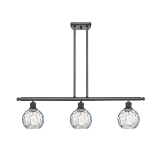 A thumbnail of the Innovations Lighting 516-3I-9-36 Athens Linear Matte Black / Clear Water Glass