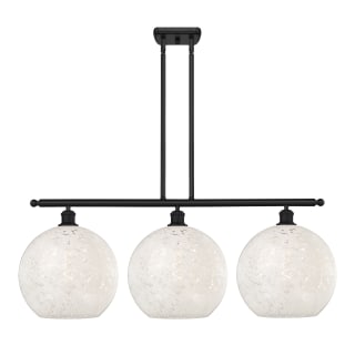 A thumbnail of the Innovations Lighting 516-3I-14-39-White Mouchette-Indoor Pendant Matte Black / White Mouchette