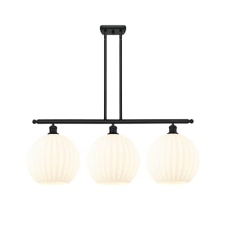 A thumbnail of the Innovations Lighting 516-3I-14-39-White Venetian-Indoor Pendant Matte Black / White Venetian