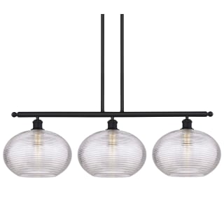 A thumbnail of the Innovations Lighting 516-3I-12-39 Ithaca Pendant Matte Black / Clear Ithaca