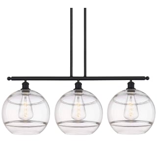 A thumbnail of the Innovations Lighting 516-3I-14-39 Rochester Pendant Matte Black / Clear