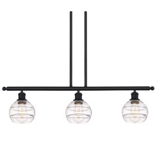 A thumbnail of the Innovations Lighting 516-3I-9-36 Rochester Pendant Matte Black / Clear