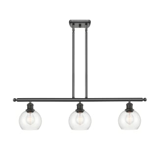A thumbnail of the Innovations Lighting 516-3I-9-36 Athens Linear Oil Rubbed Bronze / Clear
