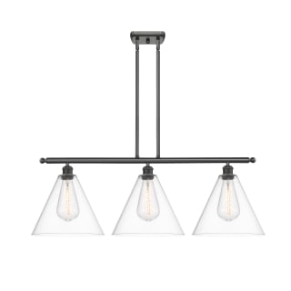 A thumbnail of the Innovations Lighting 516-3I-14-39 Berkshire Linear Oil Rubbed Bronze / Clear