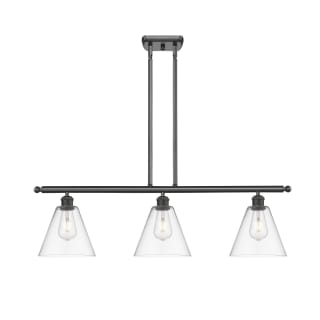A thumbnail of the Innovations Lighting 516-3I-11-36 Berkshire Linear Oil Rubbed Bronze / Clear