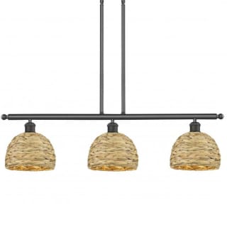 A thumbnail of the Innovations Lighting 516-3I-11-36 Woven Ratan Linear Oiled Brass
