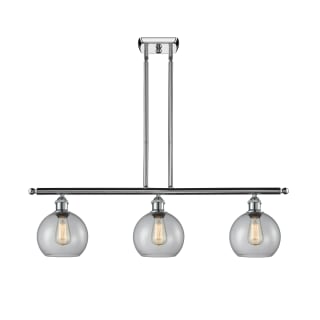 A thumbnail of the Innovations Lighting 516-3I-11-36 Athens Linear Polished Chrome / Clear