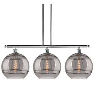 A thumbnail of the Innovations Lighting 516-3I-14-39 Rochester Pendant Polished Chrome / Light Smoke