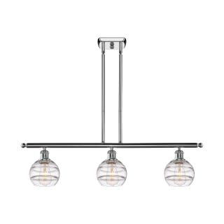 A thumbnail of the Innovations Lighting 516-3I-8-36 Rochester Linear Polished Chrome / Clear