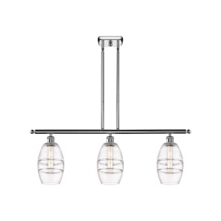 A thumbnail of the Innovations Lighting 516-3I-9-36 Vaz Linear Polished Chrome / Clear