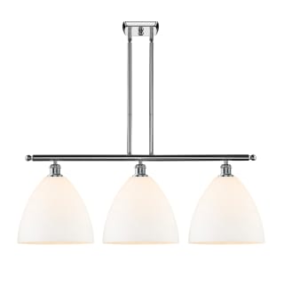 A thumbnail of the Innovations Lighting 516-3I-14-39 Bristol Linear Polished Chrome / Matte White