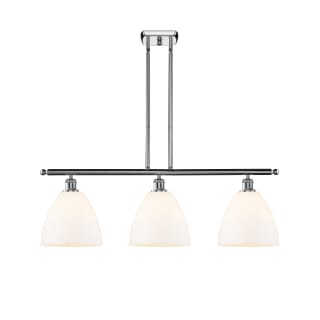 A thumbnail of the Innovations Lighting 516-3I-13-36 Bristol Linear Polished Chrome / Matte White