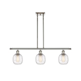 A thumbnail of the Innovations Lighting 516-3I-10-36 Belfast Linear Polished Nickel / Deco Swirl