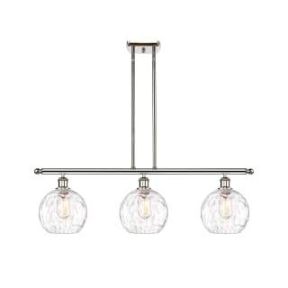 A thumbnail of the Innovations Lighting 516-3I-11-36 Athens Linear Polished Nickel / Clear Water Glass