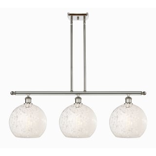 A thumbnail of the Innovations Lighting 516-3I-13-37-White Mouchette-Indoor Pendant Polished Nickel / White Mouchette