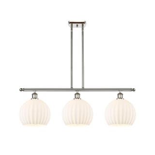 A thumbnail of the Innovations Lighting 516-3I-13-37-White Venetian-Indoor Pendant Polished Nickel / White Venetian