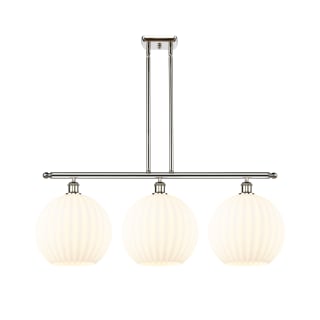 A thumbnail of the Innovations Lighting 516-3I-14-39-White Venetian-Indoor Pendant Polished Nickel / White Venetian