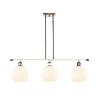 A thumbnail of the Innovations Lighting 516-3I-11-36-White Venetian-Indoor Pendant Polished Nickel / White Venetian