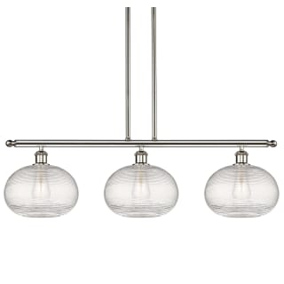 A thumbnail of the Innovations Lighting 516-3I-10-37 Ithaca Pendant Polished Nickel / Clear Ithaca