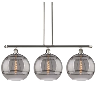 A thumbnail of the Innovations Lighting 516-3I-14-39 Rochester Pendant Polished Nickel / Light Smoke