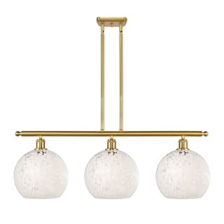 A thumbnail of the Innovations Lighting 516-3I-13-37-White Mouchette-Indoor Pendant Satin Gold / White Mouchette