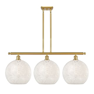 A thumbnail of the Innovations Lighting 516-3I-14-39-White Mouchette-Indoor Pendant Satin Gold / White Mouchette