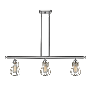 A thumbnail of the Innovations Lighting 516-3I Barrington Brushed Satin Nickel / Metal Shade