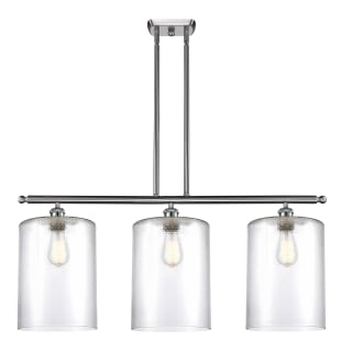 A thumbnail of the Innovations Lighting 516-3I-10-36-L Cobbleskill Linear Brushed Satin Nickel / Clear