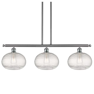 A thumbnail of the Innovations Lighting 516-3I-10-37 Ithaca Pendant Brushed Satin Nickel / Clear Ithaca