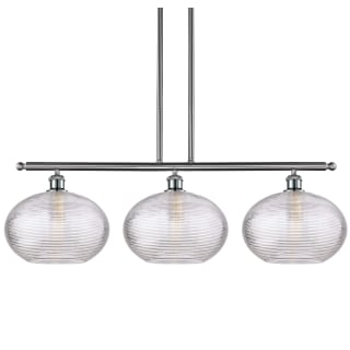 A thumbnail of the Innovations Lighting 516-3I-12-39 Ithaca Pendant Brushed Satin Nickel / Clear Ithaca