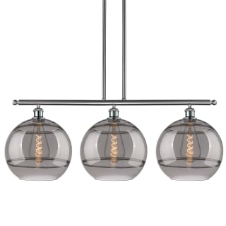 A thumbnail of the Innovations Lighting 516-3I-14-39 Rochester Pendant Brushed Satin Nickel / Light Smoke